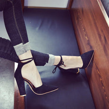 Solid Color Pointed Shoes